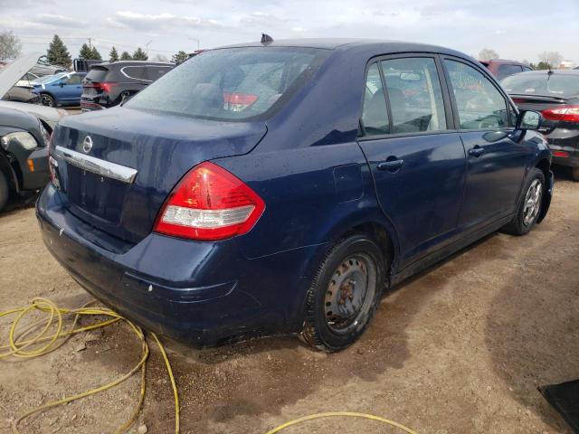 3N1BC11E49L442184 - 2009 NISSAN VERSA S BLUE photo 3