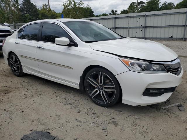 1HGCR2F54GA113814 - 2016 HONDA ACCORD SPORT WHITE photo 4