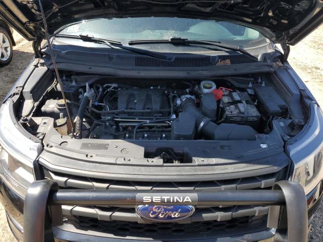 1FM5K8AR4JGC43164 - 2018 FORD EXPLORER POLICE INTERCEPTOR 双色 照片 11