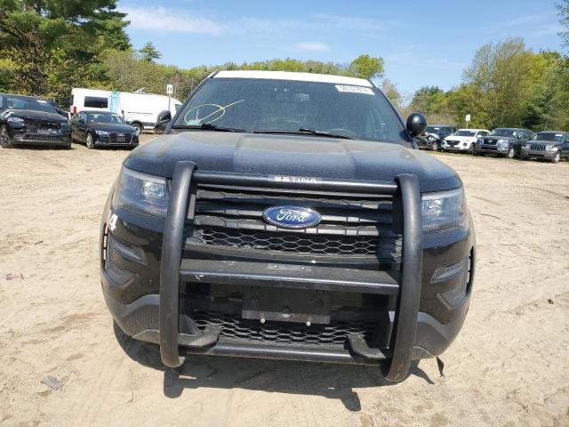 1FM5K8AR4JGC43164 - 2018 FORD EXPLORER POLICE INTERCEPTOR TWO TONE photo 5