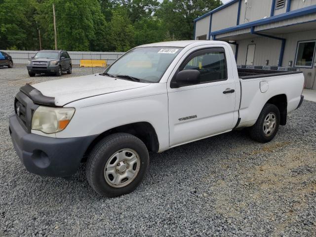 5TENX22N77Z351973 - 2007 TOYOTA TACOMA WHITE photo 1