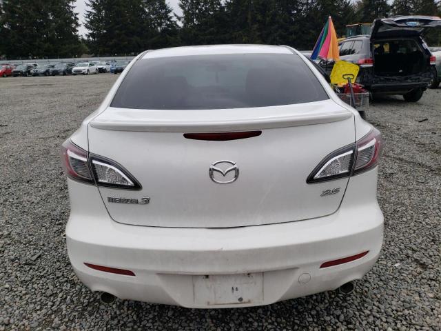 JM1BL1U63B1409613 - 2011 MAZDA 3 S WHITE photo 6