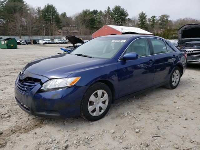 4T1BE46K29U349317 - 2009 TOYOTA CAMRY BASE BLUE photo 1