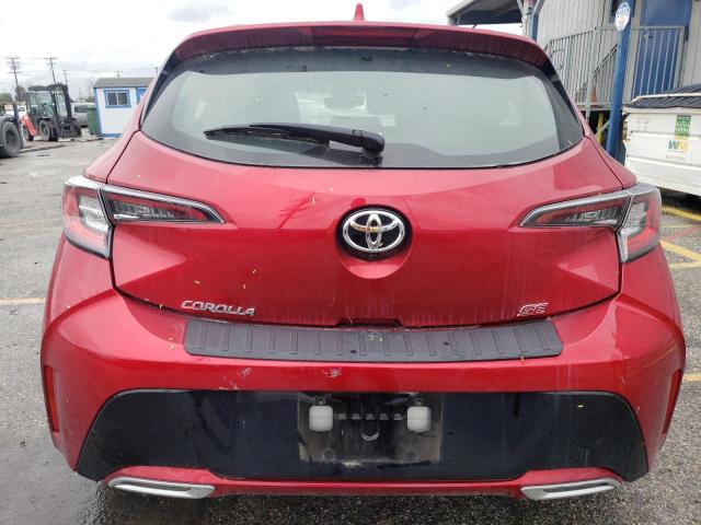 JTND4MBE8N3164507 - 2022 TOYOTA COROLLA SE RED photo 6