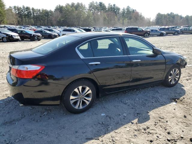 1HGCR2F3XEA285664 - 2014 HONDA ACCORD LX BLACK photo 3