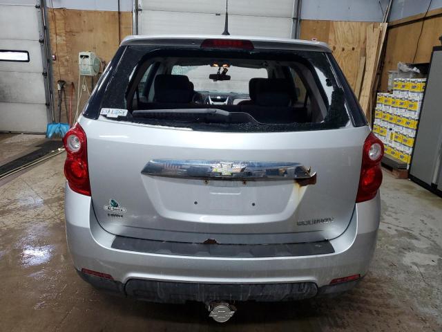 2CNFLCEC0B6217351 - 2011 CHEVROLET EQUINOX LS SILVER photo 6