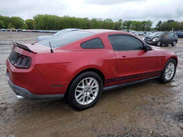1ZVBP8AM9B5101626 - 2011 FORD MUSTANG RED photo 3