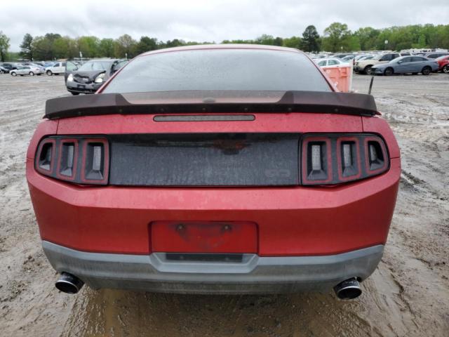 1ZVBP8AM9B5101626 - 2011 FORD MUSTANG RED photo 6
