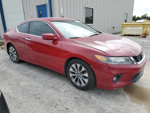 1HGCT1B71DA003544 - 2013 HONDA ACCORD EX RED photo 4