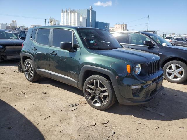 ZACNJCAB0MPM46831 - 2021 JEEP RENEGADE SPORT GREEN photo 4