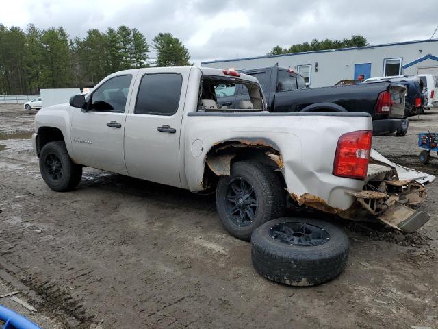 3GCEK13M47G554894 - 2007 CHEVROLET silverado K1500 CREW CAB SILVER photo 2