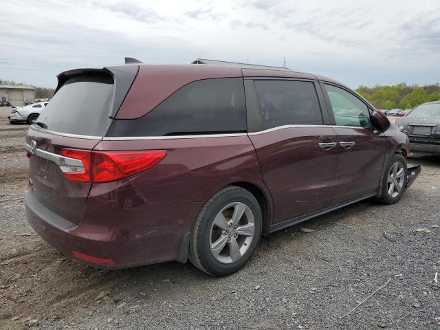 5FNRL6H51KB060049 - 2019 HONDA ODYSSEY EX BURGUNDY photo 3