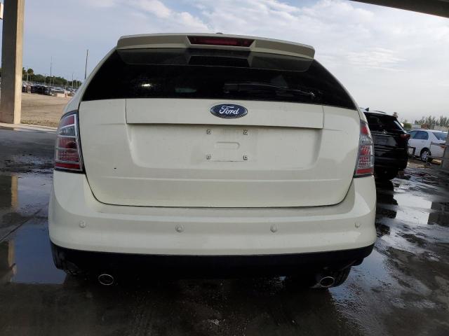 2FMDK39C27BB40906 - 2007 FORD EDGE SEL PLUS WHITE photo 6