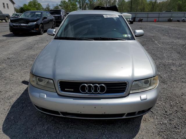 WAUDH68DX1A034752 - 2001 AUDI A4 2.8 QUATTRO SILVER photo 5