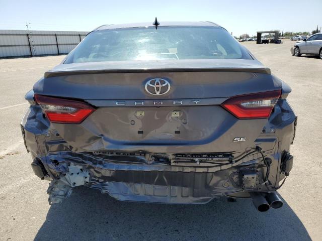 4T1T11AK9PU831320 - 2023 TOYOTA CAMRY SE NIGHT SHADE GRAY photo 6