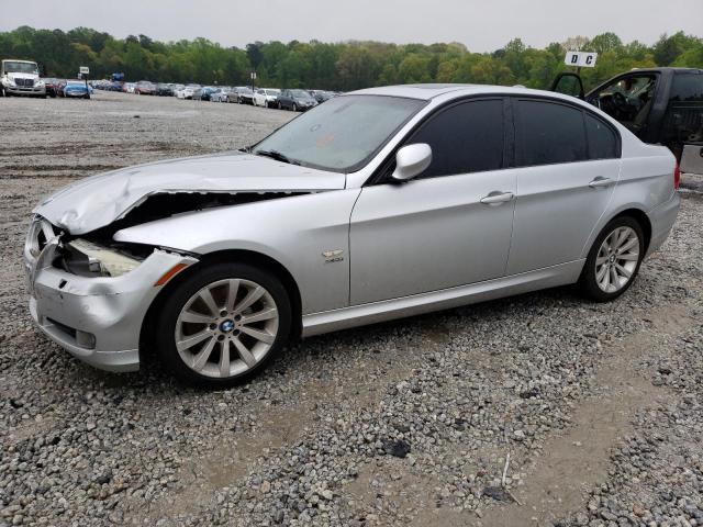 WBAPK7C50BA464019 - 2011 BMW 328 XI SILVER photo 1