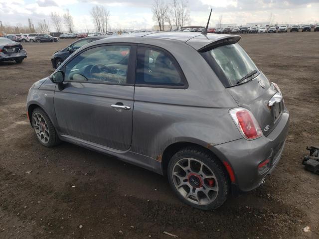 3C3CFFBR8CT114432 - 2012 FIAT 500 SPORT CHARCOAL photo 2