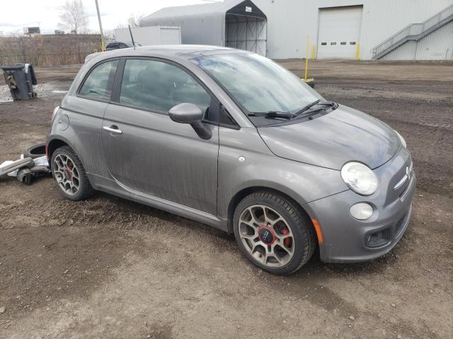 3C3CFFBR8CT114432 - 2012 FIAT 500 SPORT CHARCOAL photo 4