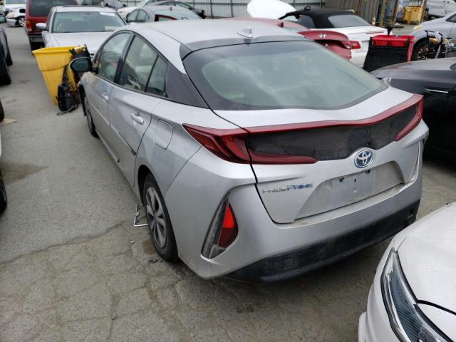JTDKARFP8H3002913 - 2017 TOYOTA PRIUS PRIM 银色 照片 2