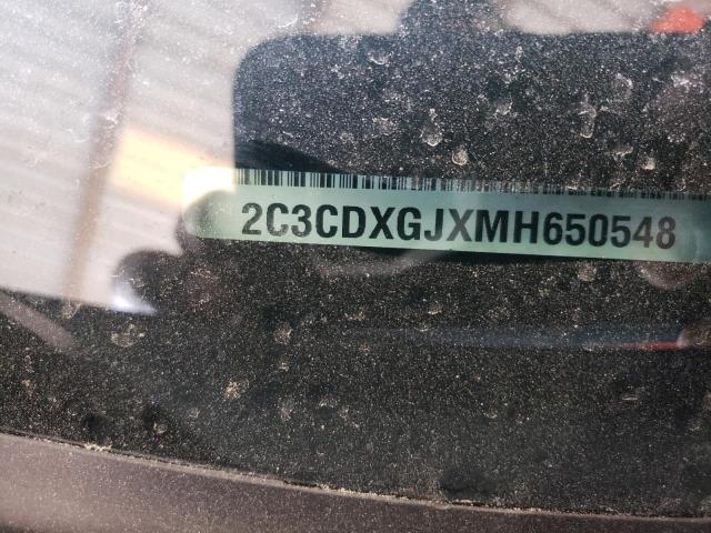 2C3CDXGJXMH650548 - 2021 DODGE CHARGER SCAT PACK TAN photo 13