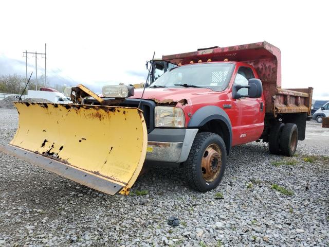 1FDXF47Y57EA42530 - 2007 FORD F450 SUPER DUTY RED photo 1