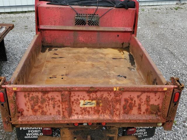 1FDXF47Y57EA42530 - 2007 FORD F450 SUPER DUTY RED photo 10