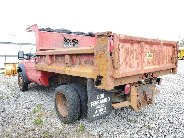 1FDXF47Y57EA42530 - 2007 FORD F450 SUPER DUTY RED photo 2