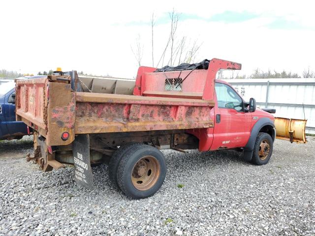 1FDXF47Y57EA42530 - 2007 FORD F450 SUPER DUTY RED photo 3