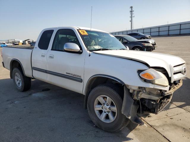 5TBRT34115S458646 - 2005 TOYOTA TUNDRA ACCESS CAB SR5 WHITE photo 4