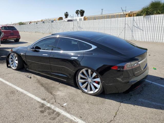 5YJSA1E41GF142909 - 2016 TESLA MODEL S Սև լուսանկար 2