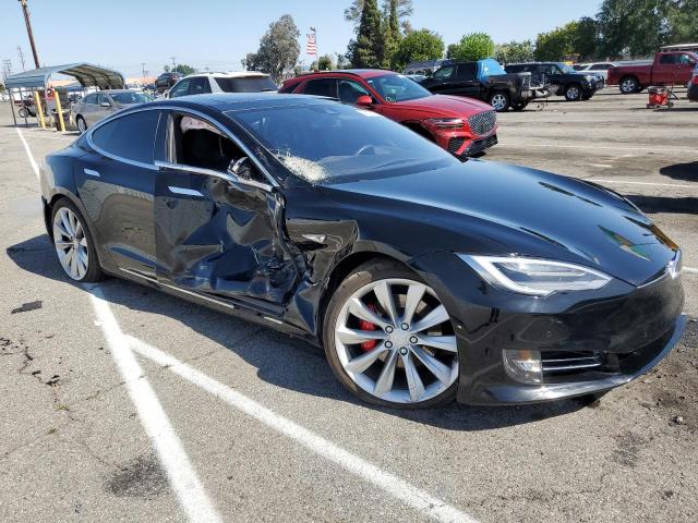 5YJSA1E41GF142909 - 2016 TESLA MODEL S Սև լուսանկար 4