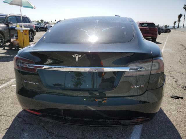5YJSA1E41GF142909 - 2016 TESLA MODEL S Սև լուսանկար 6