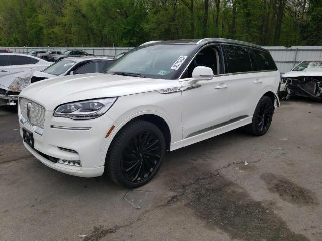 5LM5J7XC7NGL02467 - 2022 LINCOLN AVIATOR RESERVE WHITE photo 1