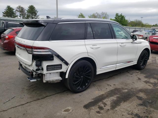 5LM5J7XC7NGL02467 - 2022 LINCOLN AVIATOR RESERVE WHITE photo 3