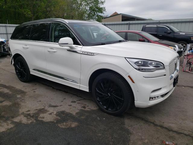 5LM5J7XC7NGL02467 - 2022 LINCOLN AVIATOR RESERVE WHITE photo 4