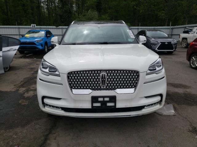5LM5J7XC7NGL02467 - 2022 LINCOLN AVIATOR RESERVE WHITE photo 5