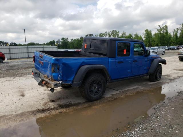 1C6JJTEG1ML586731 - 2021 JEEP GLADIATOR MOJAVE BLUE photo 3