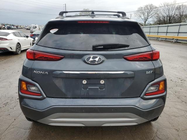 KM8K33A50MU628226 - 2021 HYUNDAI KONA LIMITED GRAY photo 6