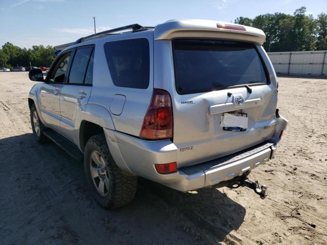 JTEBT14R250056345 - 2005 TOYOTA 4RUNNER SR5 SILVER photo 3