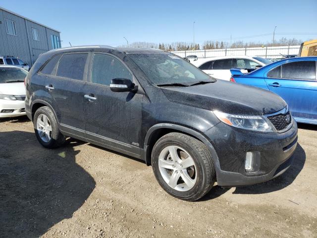 5XYKUDA7XFG574396 - 2015 KIA SORENTO EX BLACK photo 4