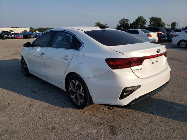 3KPF54AD5KE023983 - 2019 KIA FORTE EX WHITE photo 3