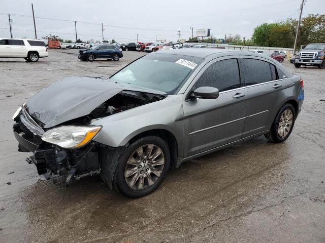 1C3CCBAB7CN215404 - 2012 CHRYSLER 200 LX GRAY photo 1