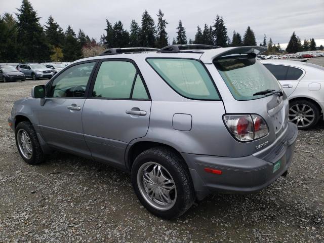 JTJHF10U810224352 - 2001 LEXUS RX 300 GRAY photo 2