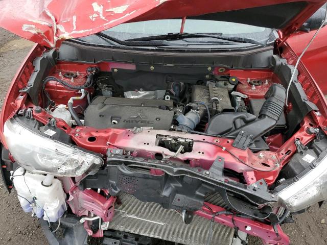 JA4AR3AU4KU028550 - 2019 MITSUBISHI OUTLANDER ES RED photo 12