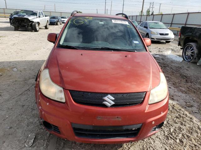 JS2YB413185110962 - 2008 SUZUKI SX4 BASE ORANGE photo 5