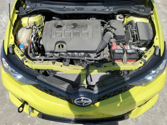 JTNKARJE2GJ522925 - 2016 TOYOTA SCION IM YELLOW photo 11