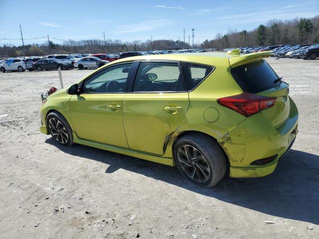 JTNKARJE2GJ522925 - 2016 TOYOTA SCION IM YELLOW photo 2