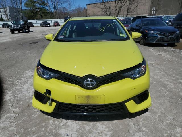 JTNKARJE2GJ522925 - 2016 TOYOTA SCION IM YELLOW photo 5