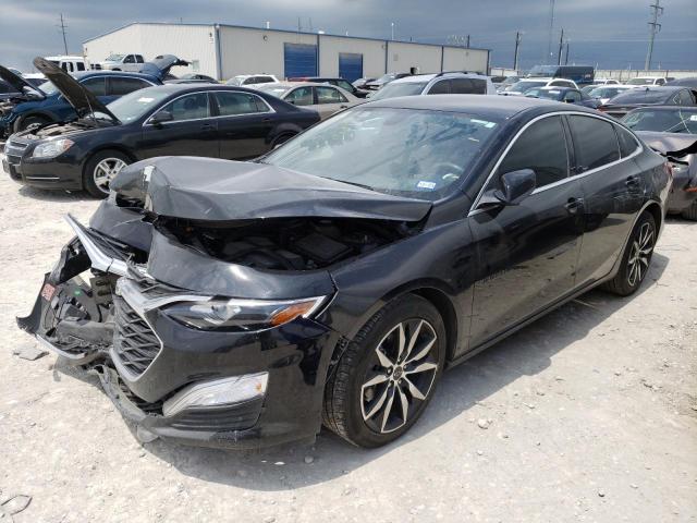 1G1ZG5ST0MF087367 - 2021 CHEVROLET MALIBU RS BLACK photo 1