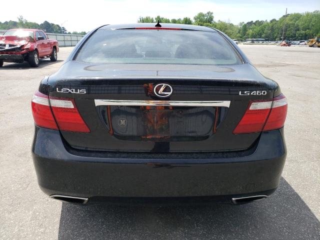 JTHBL46F375046355 - 2007 LEXUS LS 460 BLACK photo 6